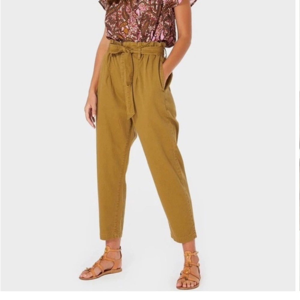 Xirena Khaki Paperbag Pants